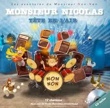 Monsieur Nicolas - Tête en l'air - Livre avec CD