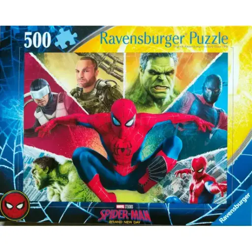 Puzzle Ravensburger Spider-Man: Un Nouveau Jour 500 Pièces