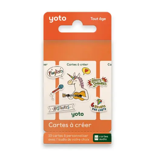Yoto - 10 cartes à créer
