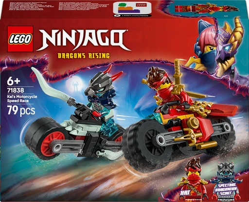 Lego Ninjago - Kais Motorcycle Speed Race