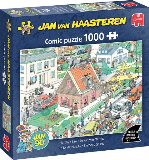 Jan Van Haasteren La loi de Murphy - 1000 Piece