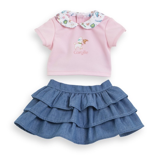 Corolle - Tenue Jupe & Tshirt 30cm