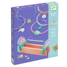 Bracelets macramé bleus