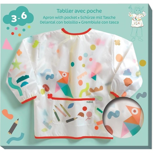 [dj09043] Tablier avec poche