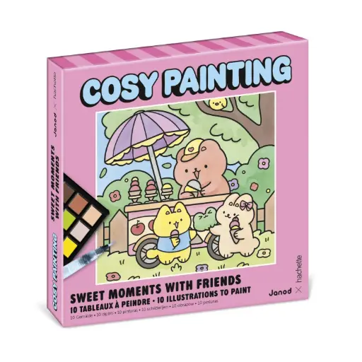 [j09317] Cosy Painting - Sweet Moments with friends
