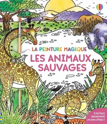 Peinture magique - Les animaux sauvages