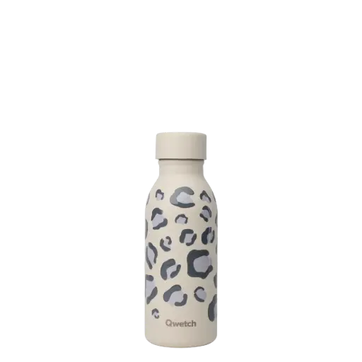 [QD3881] Bouteille isotherme ICON - WILD LEO - Sable - 350ml