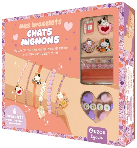 Mes jolis Bijoux - Mes bracelets chats mignons