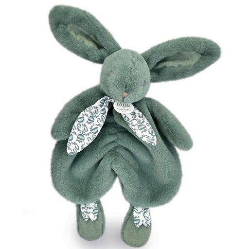 Lapin doudou - vert sauge