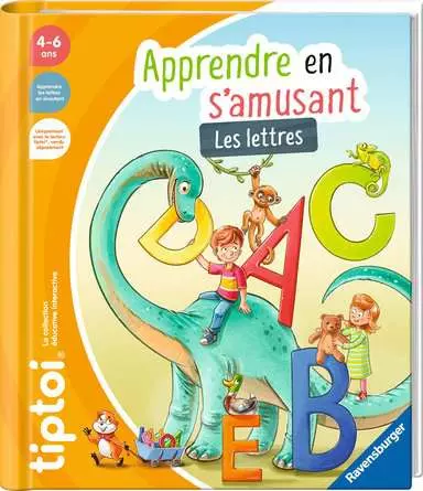 Tiptoi livre 4-6ans -  Les lettres