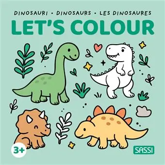 livre coloriage dinosaure