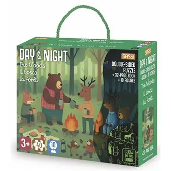 puzzle "la forêt" day and night 
