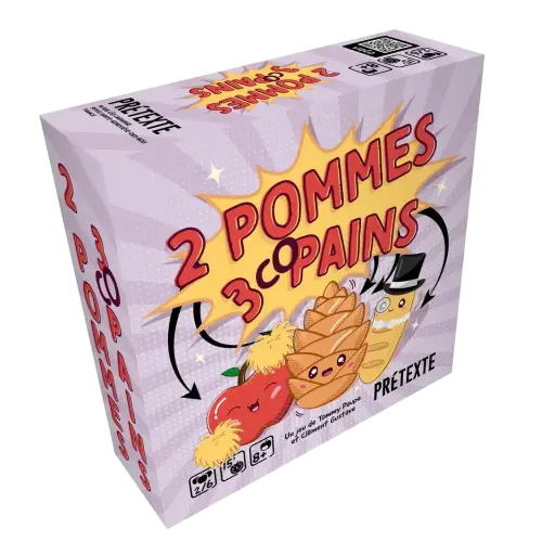 2 pommes 3 copains