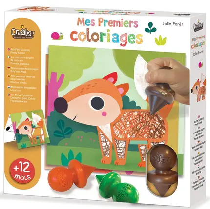 [CL236] Mes premiers coloriages Jolie Foret