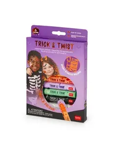 Set de 6 Crayons de Maquillage pour le Visage en Bâtonnets - Trick & Twist halloween