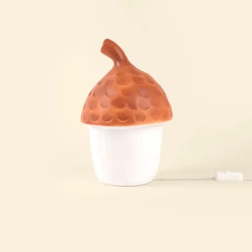 [360100RB] Lampe Gland coul.brique rouge