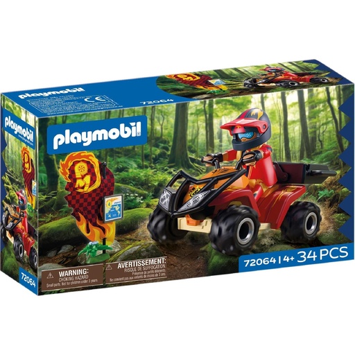 Playmobil   - Quad tout-terrain 72064