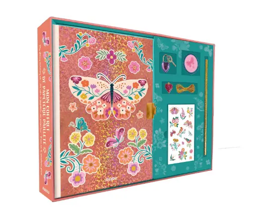 Mon coffret de papeterie pailleté