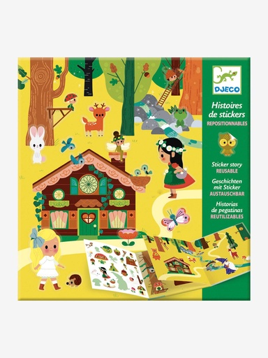 [DJ08956] Histoires de stickers La forêt magique