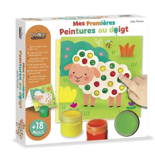 Mes Premières Peintures au doigt Jolie Ferme
